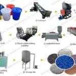 PP PE flake recycling line