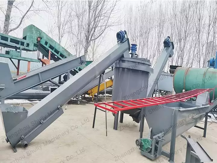 plastic washing recycling system