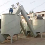réservoir de lavage en plastique dans l'usine