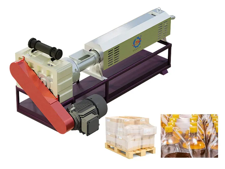 shrink film recycling machine